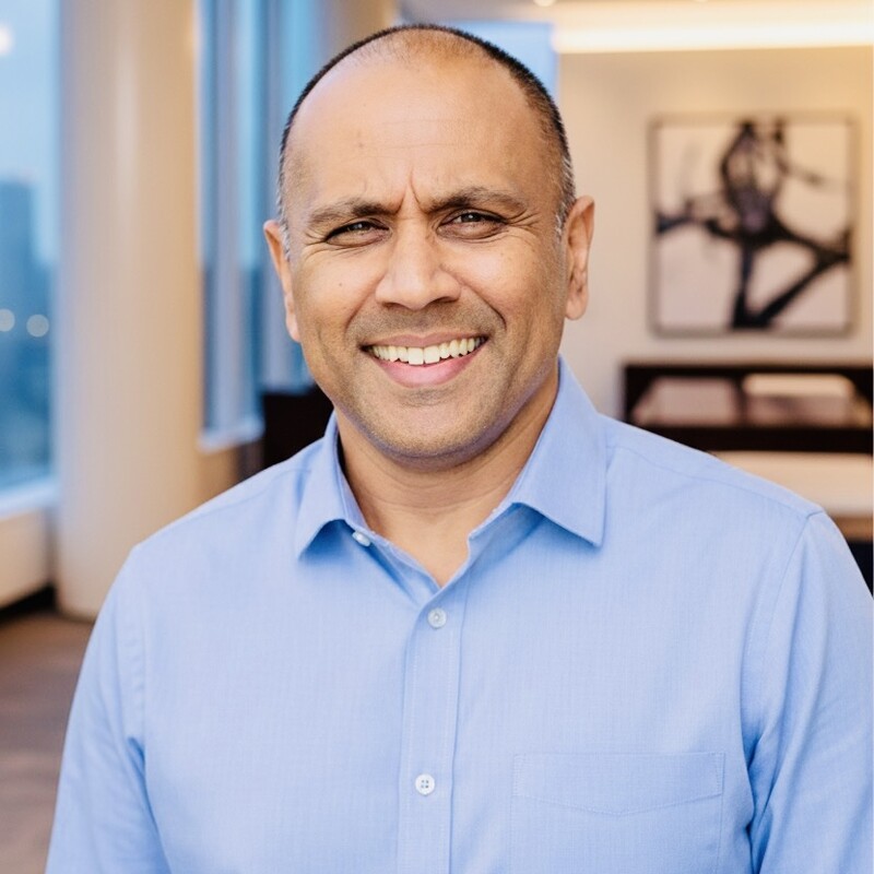 A cybersecurity analyst utilizing an AI-driven security platform to monitor